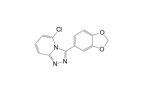 3-Benzo[1,3]dioxol-5-yl-5-chloro-[1,2,4]triazolo[4,3-a]pyridine