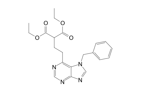 7-Benzyl-6-[ 3',3'-bis(ethoxycarbonyl)propyl]-7H-purine