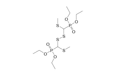 TETRAETHYL-[1,4-BIS-(METHYLTHIO)-2,3-THIABUTENYL]-DIPHOSPHONATE,DIASTEREOMER-#1