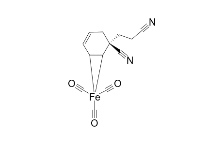 Tricarbonyl[1.beta.-cyano-1.alpha.-(2-cyanoethyl)cyclohexa-2,4-diene]iron