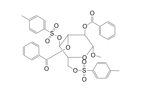 hexopyranoside, methyl, 2,3-dibenzoate 4,6-bis(4-methylbenzenesulfonate)