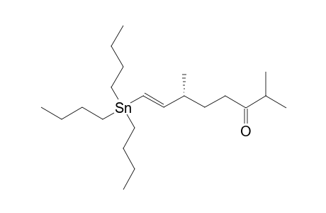 (6S,7E)-8-TRIBUTYLSTANNYL-2,6-DIMETHYLOCT-7-EN-3-ONE