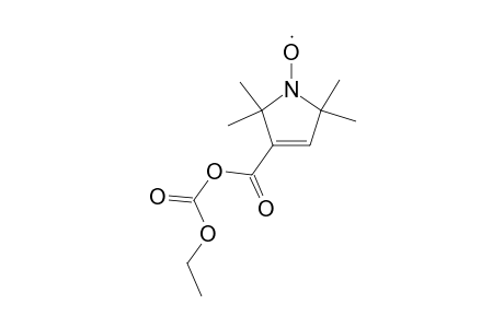 3-[(Ethoxycarbonyl)oxycarbonyl]-2,2,5,5-tetramethyl-3-pyrrolin-1-yloxy, free radical