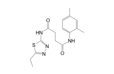 N~1~-(2,4-dimethylphenyl)-N~4~-(5-ethyl-1,3,4-thiadiazol-2-yl)succinamide