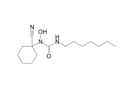 1-(1-cyanocyclohexyl)-3-heptyl-1-hydroxy-urea