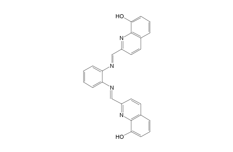 2,2'-(N,N'-o-PHENYLENEBISFORMIMIDOYL)DI-8-QUINOLINOL