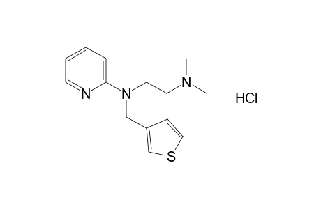 2-{[2-(dimethylamino)ethyl}-3-thenylamino}pyridine, hydrochloride