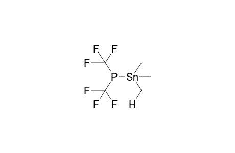 TRIMETHYLSTANNYLBIS(TRIFLUOROMETHYL)PHOSPHINE