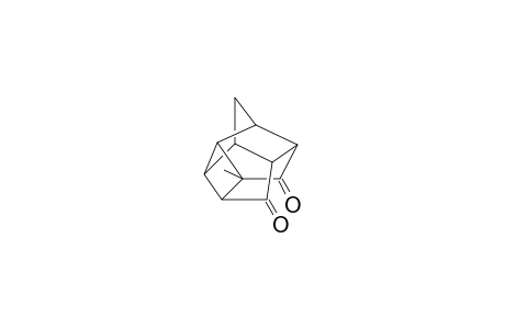 (1SR,2SR,3SR,5RS,6RS,7RS,9SR,10RS)-1-METHYL-PENTACYCLO-[5.4.0.0(2,6).0(3,10).0(5,9)]-UNDECANE-8,11-DIONE