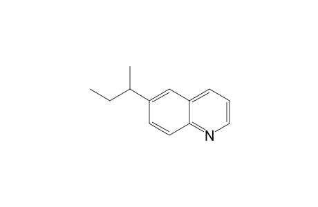 6- and 8-sec-Butylquinoline