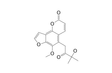 6-METHOXY-5-(3-HYDROXY-2-OXO-3-METHYLBUTYL)-ANGELICIN