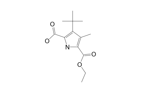 ETHYL-3-TERT.-BUTYL-4-METHYL-5-CARBOXY-1H-PYRROLE-2-CARBOXYLATE