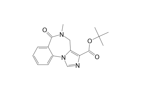 5-Methyl-6-oxo-4H-imidazo[1,5-a][1,4]benzodiazepine-3-carboxylic acid tert-butyl ester