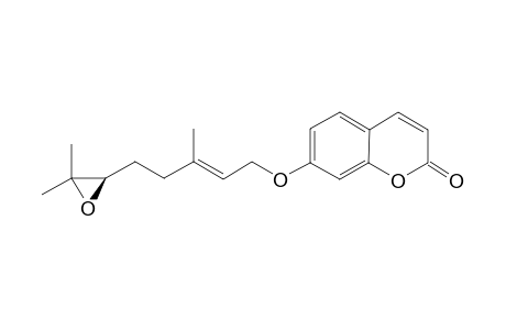 EPOXYAURAPTEN;7-(6',7'-EPOXY-GERANYLOXY)-COUMARIN