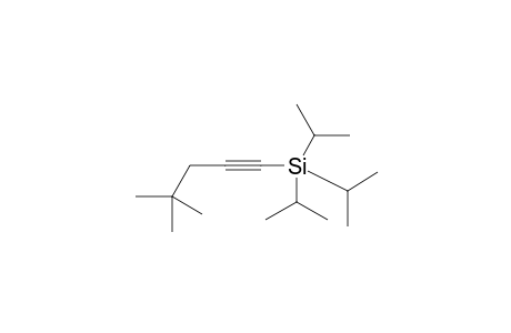 (4,4-Dimethylpent-1-yn-1-yl)triisopropylsilane