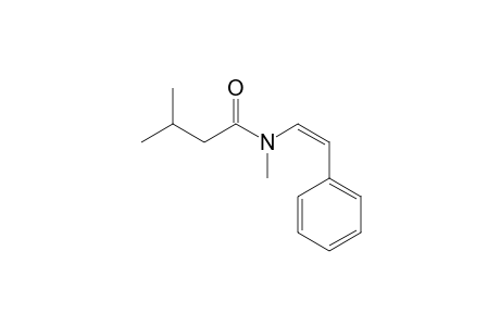 THALEBANIN-B;[ISOVALERIC-ACID-(Z)-N-METHYL-N-(PHENYLETHENYL)-AMIDE]