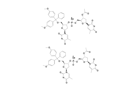 3'-O-ACETYL-5'-O-(4,4'-DIMETHOXYTRITYL)-DITHYMIDYLYL-3',5'-PHOSPHOROSELENOATE