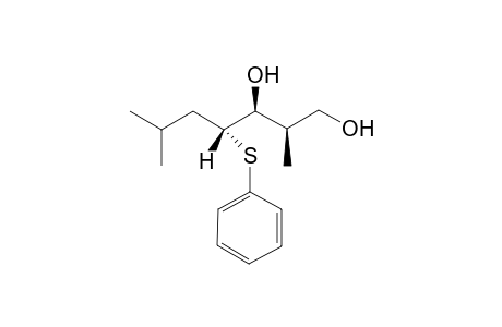 (2R,3S,4R)-2,6-dimethyl-4-(phenylthio)heptane-1,3-diol