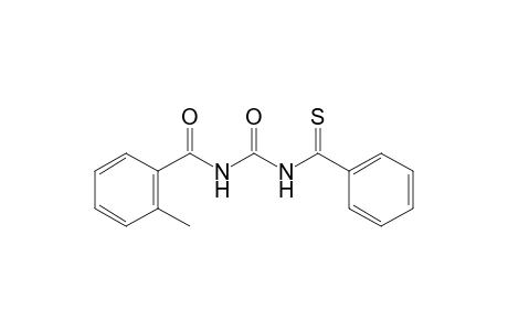 1-(thiobenzoyl)-3-(o-toluoyl)urea