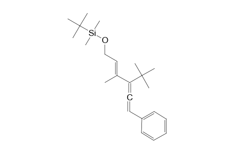 TERT.-BUTYLDIMETHYLSILYL-(E)-4-TERT.-BUTYL-3-METHYL-1-PHENYLHEXA-2,4,5-TRIEN-1-YLETHER