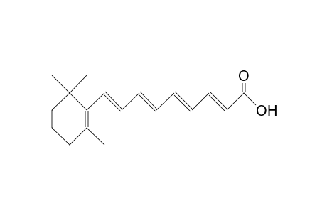 (2E,4E,6E,8E)-9-(2,6,6-trimethyl-1-cyclohexenyl)nona-2,4,6,8-tetraenoic acid