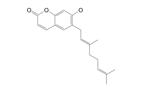 6-GERANYL-7-HYDROXYCOUMARIN