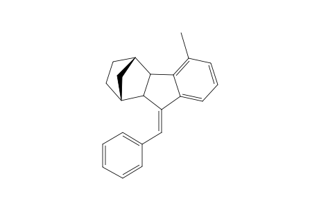 2,3,4,4a,9,9a-Hexahydro-5-methyl-9(E)-(phenylmethylene)-1,4-methano-9H-fluorene