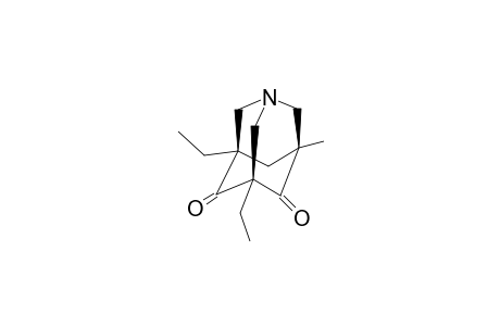 3,5-DIETHYL-7-METHYL-1-AZAADAMANTAN-4,6-DIONE