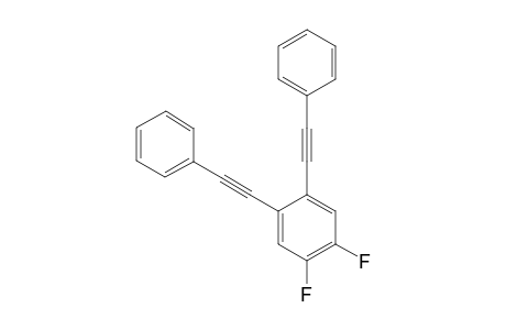 1,2-Difluoro-4,5-bis(2-phenylethynyl)benzene