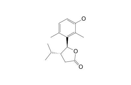 (4R,5S)-5-(3-HYDROXY-2,6-DIMETHYLPHENYL)-4-ISOPROPYLDIHYDROFURAN-2-ONE;LIMLACTONE