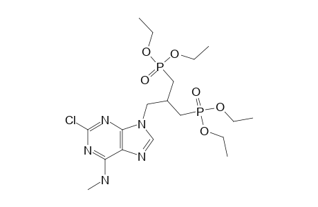 [3-(2-CHLORO-6-METHYLAMINO-PURIN-9-YL)-2-(DIETHOXY-PHOSPHORYLMETHYL)-PROPYL]-PHOSPHONIC-ACID-DIETHYLESTER