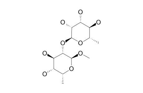 METHYL-O-ALPHA-L-RHAMNOPYRANOSYL-(1->3)-ALPHA-L-RHAMNOPYRANOSE