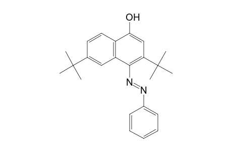 3,6-DI-tert-BUTYL-4-(PHENYLAZO)-1-NAPHTHOL