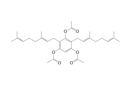 2,4-BIS-[(E)-3,7-DIMETHYLOCTA-2,6-DIENYL]-BENZENE-1,3,5-TRIYL-TRIACETATE