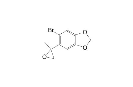 1,3-Benzodioxole, 5-bromo-6-(2-methyloxiranyl)-