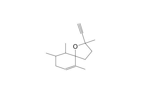 1-OXASPIRO[4.5]DEC-6-ENE, 2-ETHYNYL-2,6,9,10-TETRAMETHYL-