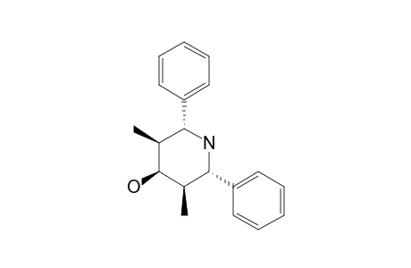 R(2)-TRANS-4-HYDROXY-TRANS-3,5-DIMETHYL-CIS-2,6-DIPHENYLPIPERIDINE