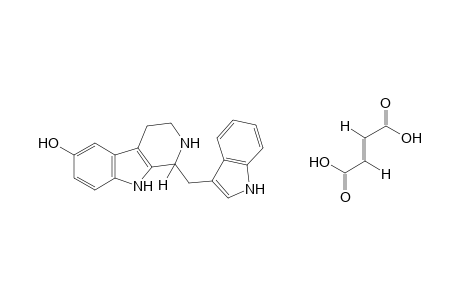 1-[(indol-3-yl)methyl]-1,3,4,9-tetrahydro-2H-pyrido[3,4-b]indol-6-ol, fumarate(1:1)(salt)