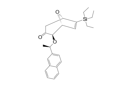 (1S,2R,5S)-2-[(1R)-NAPHTH-2-YL-ETHOXY]-6-TRIETHYLSILYL-8-OXABICYCLO-[3.2.1]-OCT-6-EN-3-ONE