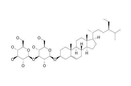 CELLOBIOSYLSTEROL;SITESTEROL-3-O-[BETA-D-GLUCOPYRANOSYL-(1->3)-BETA-D-GLUCOPYRANOSIDE]