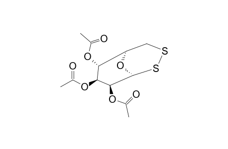 (1S,5S,6S,7S,8S)-6,7,8-TRIACETOXY-9-OXA-2,3-DITHIABICYCLO-[3.3.1]-NONANE