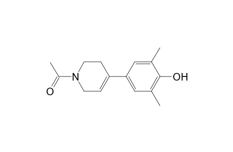 1-Acetyl-1,2,3,6-tetrahydro-4-(4-hydroxy-3,5-dimethylphenyl)pyridine