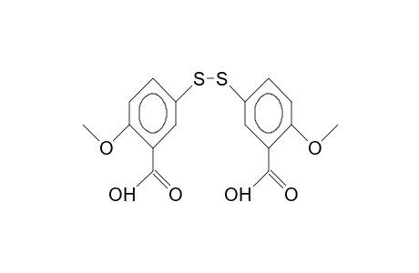 3,3'-Dithio-bis(6-methoxy-benzoic acid)