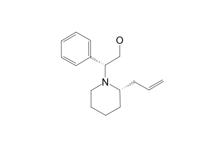 (2S)-2-ALLYL-[(1R)-2-HYDROXY-1-PHENYLETHYL]-PIPERIDINE;MAJOR-ISOMER