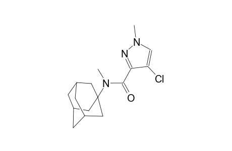 N-(1-adamantyl)-4-chloro-N,1-dimethyl-1H-pyrazole-3-carboxamide