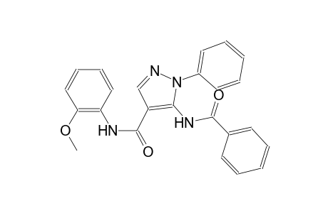 5-(benzoylamino)-N-(2-methoxyphenyl)-1-phenyl-1H-pyrazole-4-carboxamide