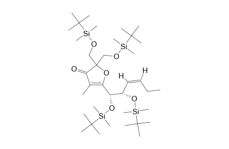 2,2-BIS-([(TERT.-BUTYL)-DIMETHYLSILYLOXY]-METHYL)-5-((1S,2S,Z)-1,2-BIS-[(TERT.-BUTYL)-DIMETHYLSILYLOXY]-HEX-3-ENYL)-4-METHYLFURAN-3(2H)-ONE