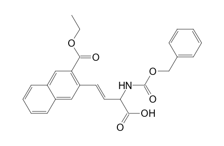 L-2-[(Benzyloxycarbonyl)amino]-4-(2-ethoxycarbonyl-3-naphthyl)but-3-enoic acid