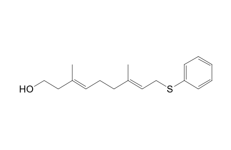 (E,E)-3,7-dimethyl-9-(phenylthio)nona-3,7-dienol