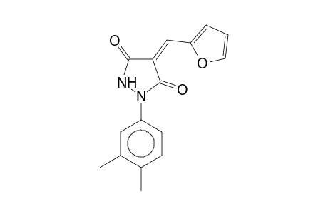 1-(3,4-Dimethylphenyl)-4-(2-furylmethylene)pyrazolidine-3,5-dione